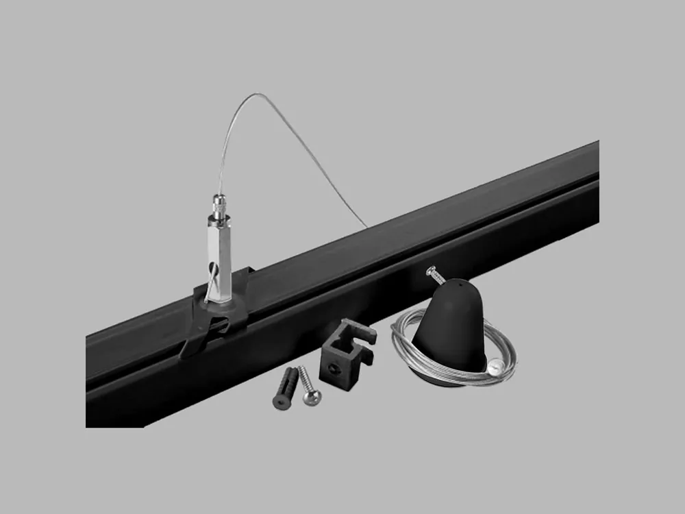 LED2 ECO TRACK WIRE SUSPENSION SET BLACK Originální