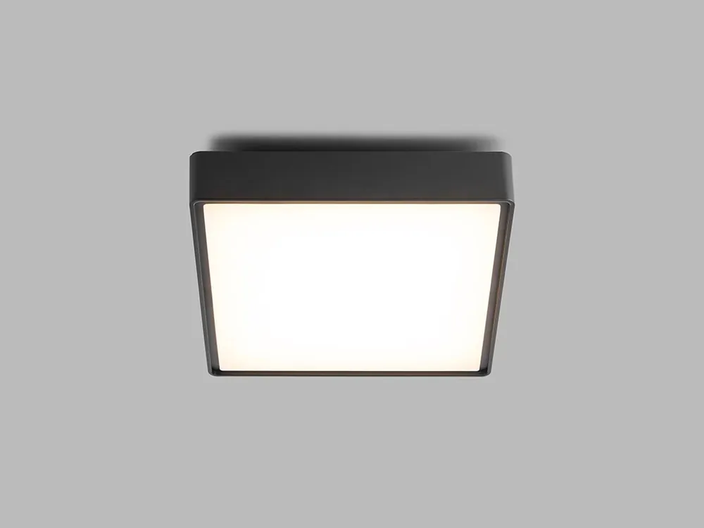 LED2 SOLO, A HF VENKOVNÍ STROPNÍ SVÍTIDLO SE SENZOREM, ANTRACIT 16W 3CCT Akční Cena