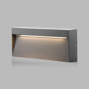LED2 STEP ON Q L, A VENKOVNÍ NÁSTĚNNÉ SVÍTIDLO, ANTRACIT 6W 3000K Dokud Zásoby Vydrží