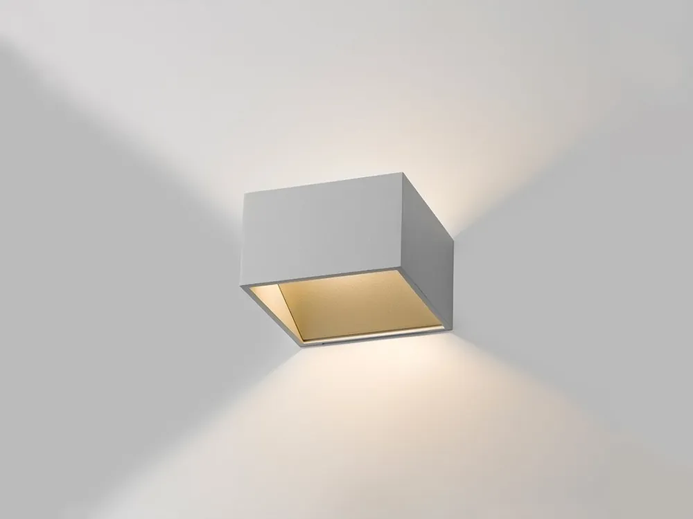 Hit Sezóny LED2 WALL Q NÁSTĚNNÉ SVÍTIDLO, BÍLÁ 6W 3000K
