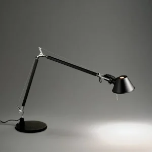Artemide Tolomeo Mini table, Pracovní stolní lampa, Černá 1xE27 10W LED Rychlé Dodání