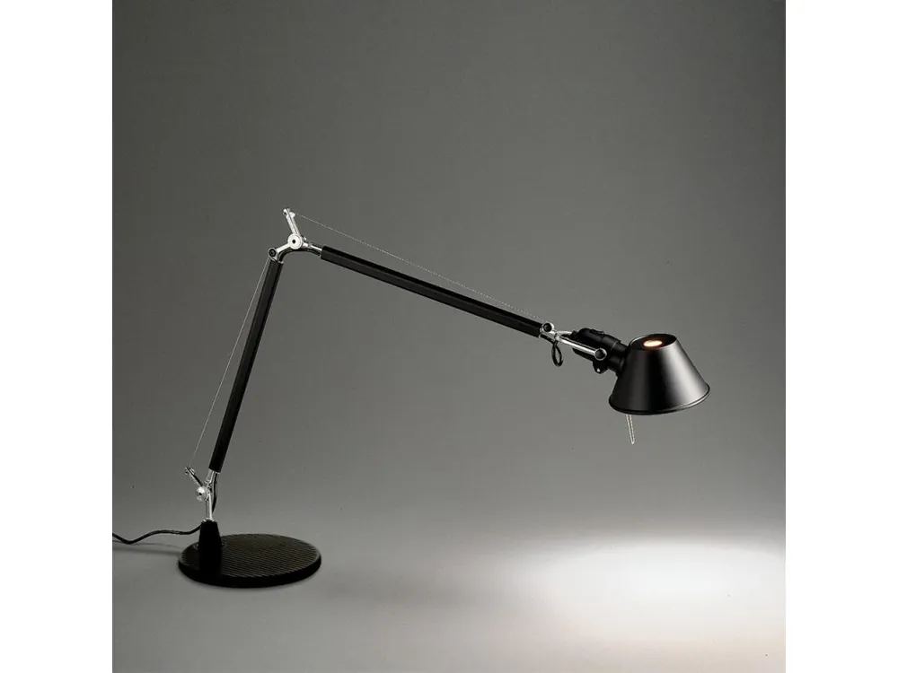 Artemide Tolomeo Mini table, Pracovní stolní lampa, Černá 1xE27 10W LED Rychlé Dodání