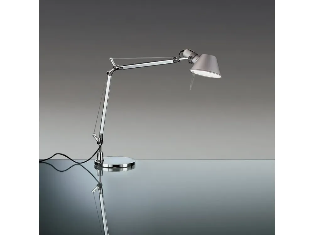 Vysoce Kvalitní Artemide Tolomeo Mini table, hliníková stolní lampa, Aluminium 1xE27 10W LED
