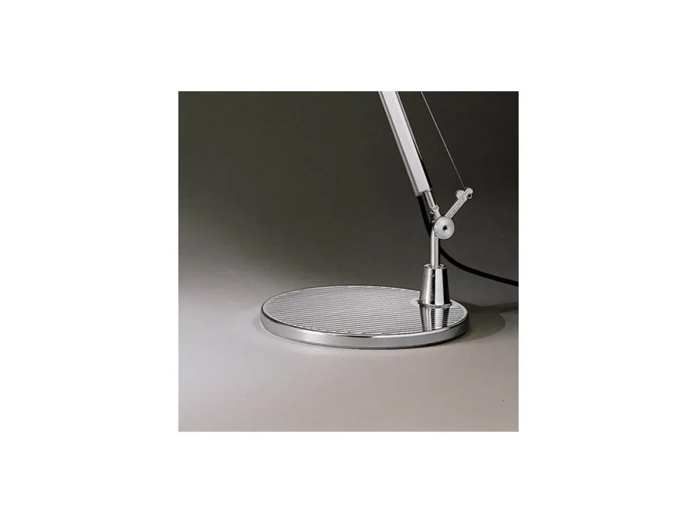Značkový Artemide Tolomeo Table podstavec, hliník průměr 23cm