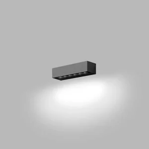 Sleva LED2 BENO 1, A NÁSTĚNNÉ SVÍTIDLO, ANTRACIT 7W 3000K