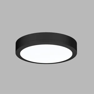 Autentický LED2 KERY, B HF VENKOVNÍ STROPNÍ SVÍTIDLO, ČERNÁ 18W 3CCT