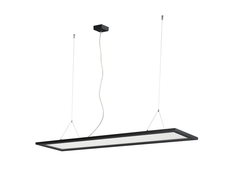 Must-Have Závěsný LED panel XWIDE, černá 40W 300×1200 mm UGR<19 (3000K/4000K)
