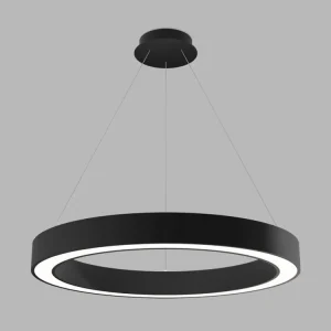 LED2 SATURN SLIM 80 P-Z, B/W ZÁVĚSNÉ SVÍTIDLO, ČERNÁ/BÍLÁ 60W Designové svítidlo Nejlepší Volba