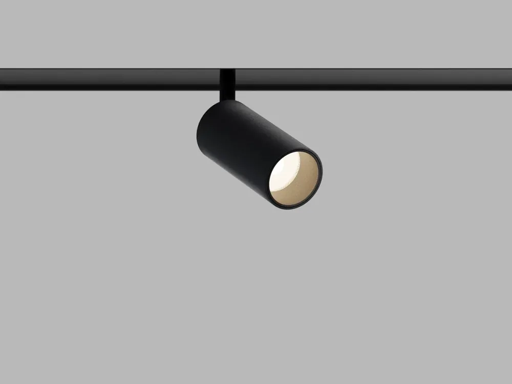 LED2 MAGO II S, B/W REFLEKTOR DO 48V LIŠTY, ČERNÁ/BÍLÁ 6W Značkový