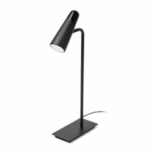Značkový FARO BARCELONA LAO, STOLNÍ LAMPA, ČERNÁ 4W 3000K