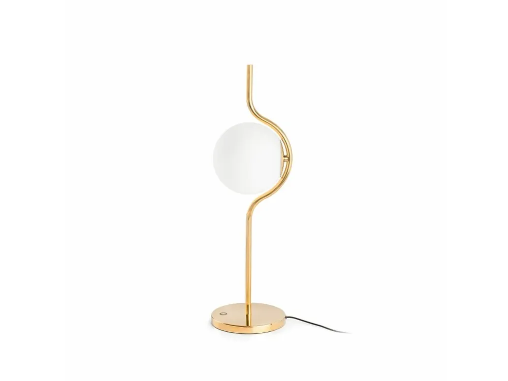 Expresní Doručení FARO BARCELONA LE VITA, STOLNÍ LAMPA, ZLATÁ 7W 2700K