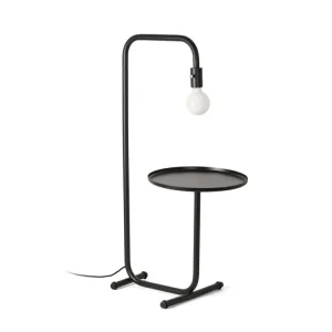 FARO BARCELONA GUEST, STOJACÍ LAMPA, ČERNÁ 1xE27 Originální