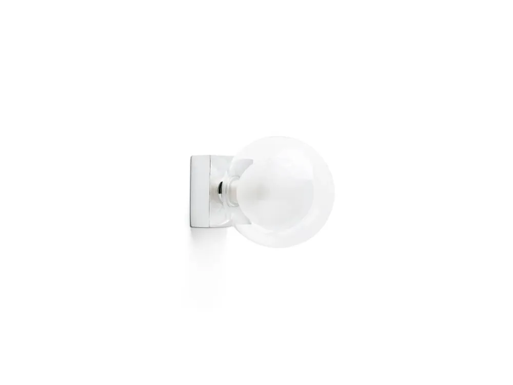 Cenově Výhodný FARO BARCELONA PERLA, NÁSTĚNNÁ LAMPA, CHROM 1xG9
