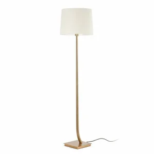 Poslední Šance FARO BARCELONA REM, STOJACÍ LAMPA, BRONZ/BÉŽOVÁ 1xE27