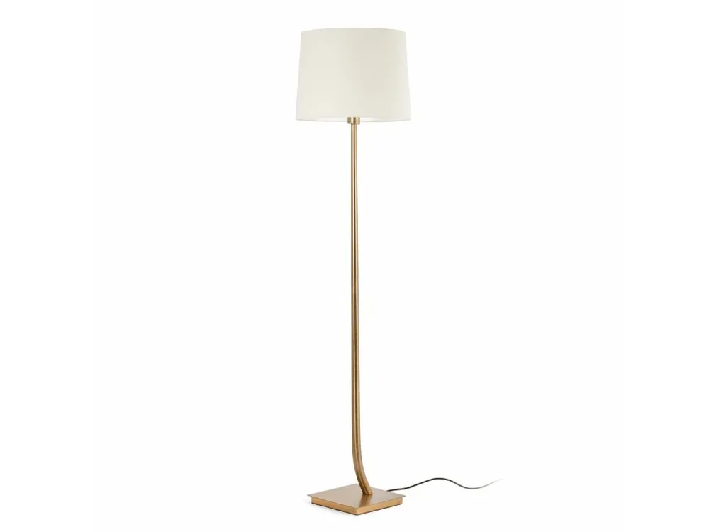 Poslední Šance FARO BARCELONA REM, STOJACÍ LAMPA, BRONZ/BÉŽOVÁ 1xE27
