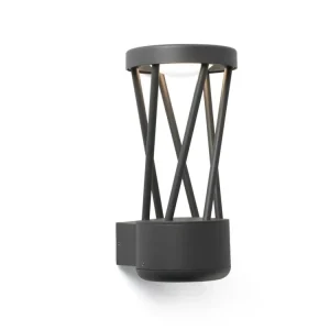 FARO BARCELONA TWIST, NÁSTĚNNÉ SVÍTIDLO, ANTRACIT 10W 3000K Nízká Cena