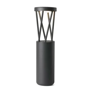Finální Výprodej FARO BARCELONA TWIST 500, SLOUPKOVÁ LAMPA, ANTRACIT 10W 3000K