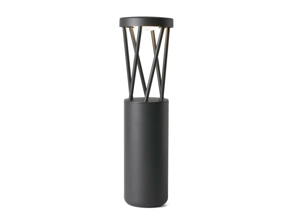 Finální Výprodej FARO BARCELONA TWIST 500, SLOUPKOVÁ LAMPA, ANTRACIT 10W 3000K