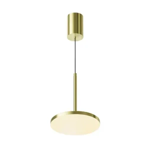 MAYTONI PLATO, ZÁVĚSNÉ SVÍTIDLO, ZLATÁ 12W 3000K Top Prodej