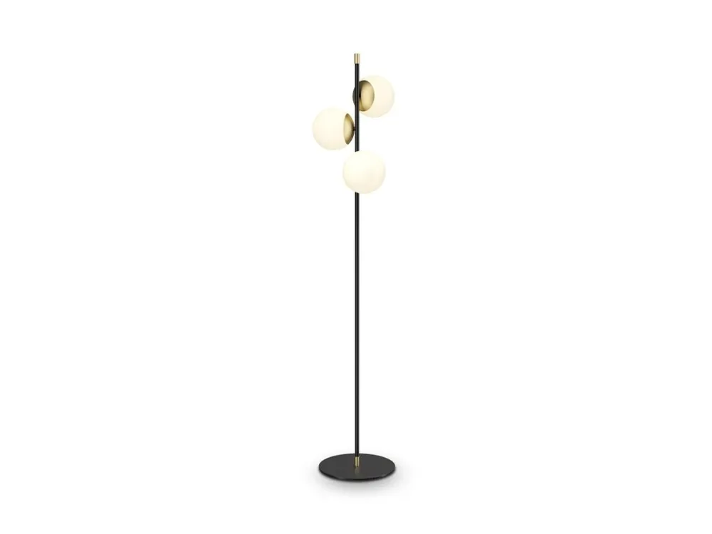 Značkový MAYTONI NOSTALGIA, STOJACÍ LAMPA, ZLATÁ 1xE14