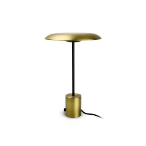 FARO BARCELONA HOSHI, STOLNÍ LAMPA, ZLATÁ/ČERNÁ 12W 2700K Must-Have