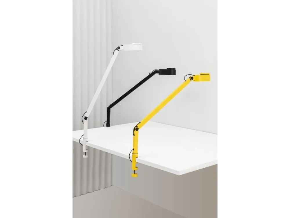 Originální FARO BARCELONA INVITING, STOLNÍ LAMPA S KLIPEM, 6W 2700-4800K