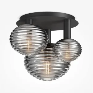 MAYTONI REELS, STROPNÍ SVÍTIDLO, ČERNÁ 3xE14 40W Cenový Hit