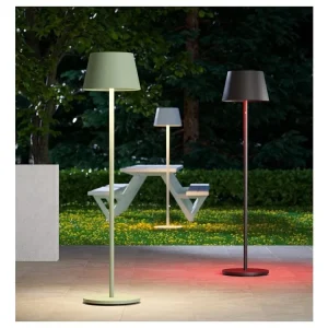 REDO GROUP TESEO, VENKOVNÍ STOJACÍ LAMPA, 10W 3CCT+RGB Nejlepší Volba