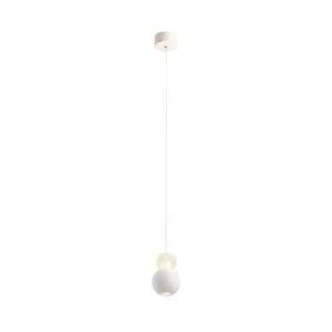 REDO GROUP AOBA LED 8W, ZÁVĚSNÉ SVÍTIDLO, BÍLÁ 3000K Super Cena