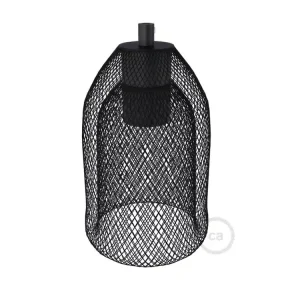Nejlepší Volba CREATIVE CABLES - Ghostbell Kovové klecové stínidlo (černá, bílá)