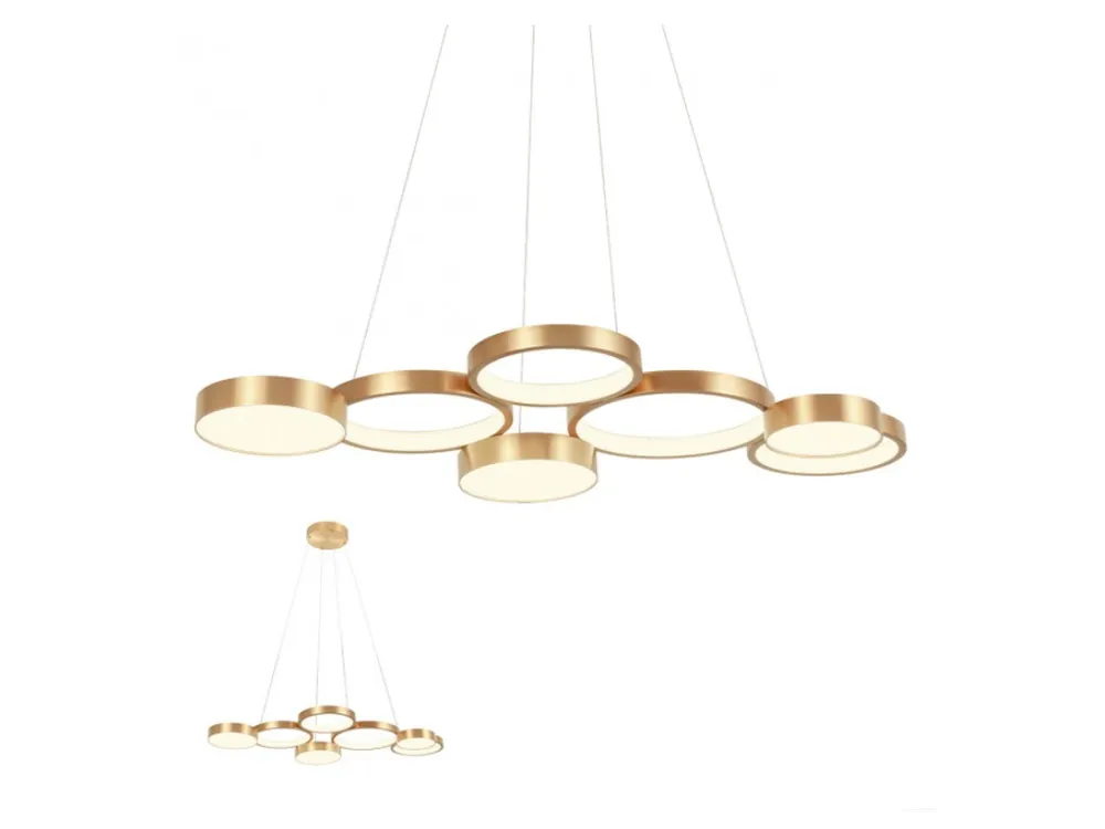 Autentický REDO GROUP CRONOS, ZÁVĚSNÉ SVÍTIDLO 103CM, 65W, 3000K, 3-STEP