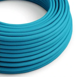 Hedvábný textilní elektrický kabel RM11 (modrá) Tovární Cena