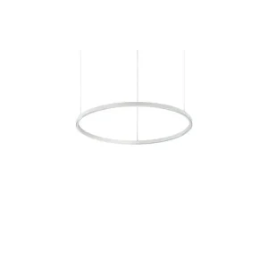 LED Závěsné svítidlo Ideal Lux ORACLE SLIM D70 ROUND WH 4000K 269863 35W 3220lm 4000K IP20 70,5cm bílé - IDEALLUX Cenově Výhodný