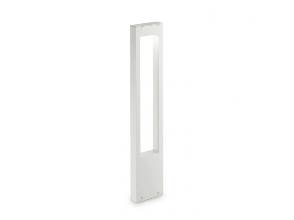 Časově Omezené Venkovní sloupkové svítidlo Ideal Lux Vega PT1 bianco 136035 bílé - IDEALLUX