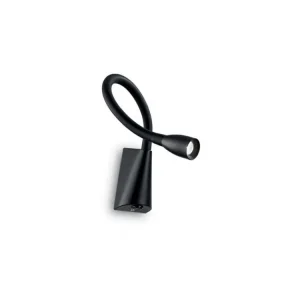 LED Nástěnná lampička Ideal Lux Goose AP1 nero 142692 černá - IDEALLUX Cenově Výhodný