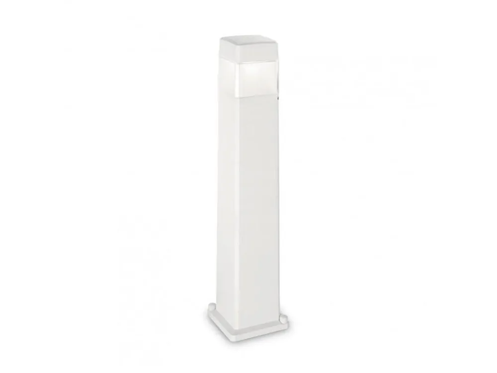 Expresní Doručení Venkovní sloupkové svítidlo Ideal Lux Elisa PT1 big bianco 187877 80cm bílé - IDEALLUX