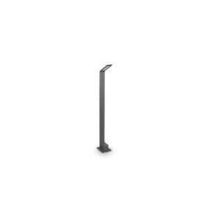 Levný LED Venkovní sloupkové svítidlo Ideal Lux AGOS PT BIG 3000K 254319 6,5W 600lm 3000K IP54 80cm antracitové - IDEALLUX