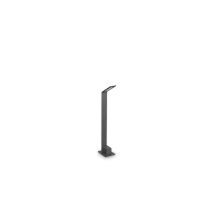 LED Venkovní sloupkové svítidlo Ideal Lux AGOS PT SMALL 3000K 254388 6,5W 600lm 3000K IP54 60cm antracitové - IDEALLUX Tovární Cena