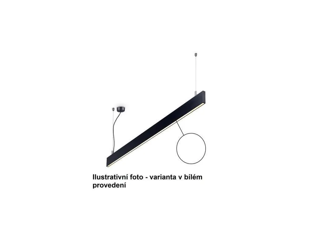 LED Závěsné svítidlo Ideal Lux LINUS SP WH 4000K 268231 34W 3850lm 4000K IP20 120cm bílé stmívatelné - IDEALLUX Tovární Cena