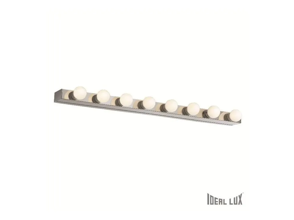 Nástěnné svítidlo Ideal Lux Prive‘ AP8 cromo 045634 chromové 80,5cm - IDEALLUX Nejlepší Volba