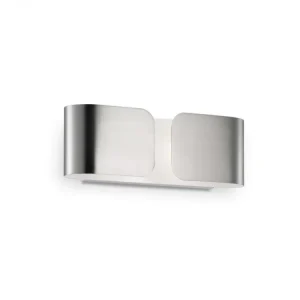 Hit Sezóny Nástěnné svítidlo Ideal Lux Clip AP2 mini cromo 049229 chromové 25cm - IDEALLUX