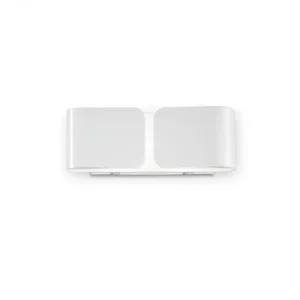 Novinka Nástěnné svítidlo Ideal Lux Clip AP2 mini bianco 049236 bílé 25cm - IDEALLUX
