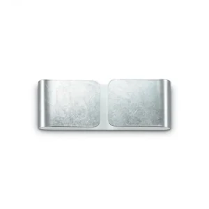 Nástěnné svítidlo Ideal Lux Clip AP2 mini argento 091136 stříbrné 25cm - IDEALLUX Bezpečná Platba