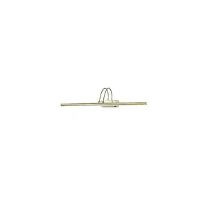 LED Nástěnné svítidlo Ideal Lux Bow AP114 ottone satinato 121130 mosazné 76cm - IDEALLUX Sezónní Sleva