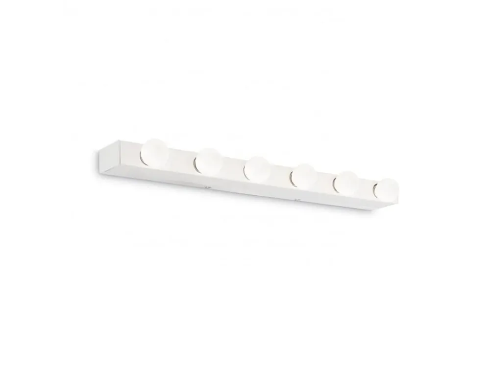 Ihned K Objednání Nástěnné svítidlo Ideal Lux Prive‘ AP6 bianco 159423 bílé 60,5cm - IDEALLUX