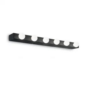 Akce Nástěnné svítidlo Ideal Lux Prive‘ AP6 nero 159508 černé 60,5cm - IDEALLUX