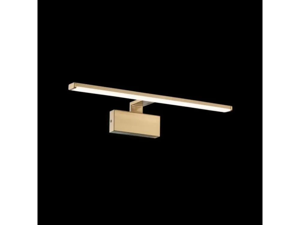 Horká Nabídka LED nástěnné svítidlo na zrcadlo Ideal Lux Alma ap 12W, mosaz