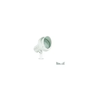 Venkovní zemní svítidlo Ideal Lux Terra PT1 bianco small 106205 bílé IP65 - IDEALLUX Tovární Cena