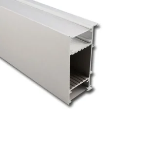 Top Prodej Nástěnný hliníkový profil NB, 42x85 mm, včetně mléčného difuzoru, 1 m