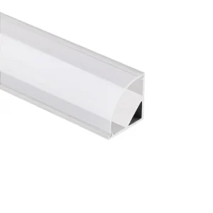 Zlevněný Rohový hliníkový profil RS2 16x16 mm včetně čirého difuzoru 1 m